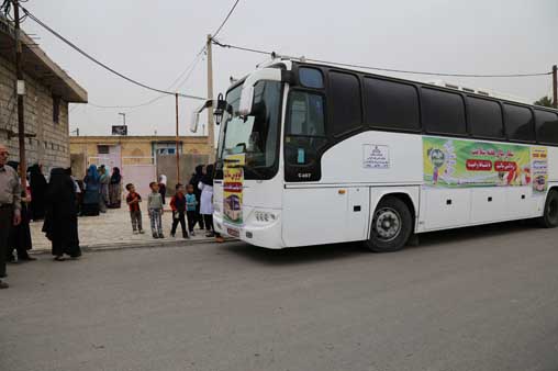 اتوبوس سلامت 96 در روستای پشه کان 13