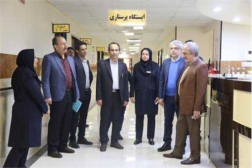 حضور اعضای هیات مدیره سازمان بهداشت و درمان صنعت نفت در مراکز درمانی گچساران+تصاویر