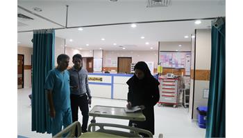 بازدید سرپرست تجهیزات پزشکی سازمان از مراکز بهداشت و درمان صنعت نفت گچساران+تصاویر