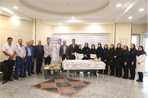 گزارش تصویری؛ کارکنان بهداشت و درمان صنعت نفت گچساران به پویش «من هم تست اچ‌آی‌وی می‌دهم» پیوستند