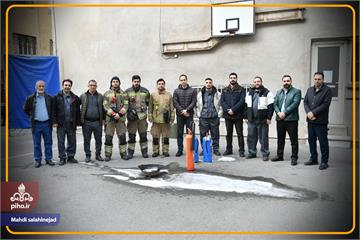 برگزاری کارگاه آموزشی مهارت محور آتش‌نشانی و اطفاء حریق در ستاد سازمان