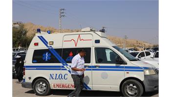 خدمات‌دهی رایگان بهداشت و درمان صنعت نفت گچساران به جاماندگان پیاده‌روی اربعین